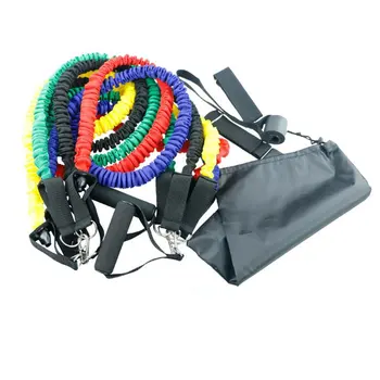 11 штук комбинированной веревки для подъема нейтральной резины Ралли Спортивный тренд Пешие прогулки кемпинг Боевые искусства самооборона