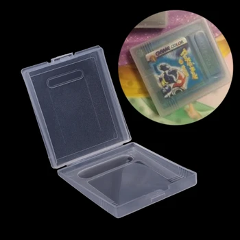 2022 Новый 5-кратный пылезащитный чехол для корпуса игрового картриджа из прозрачного пластика для nintendo Game Boy Color GBC