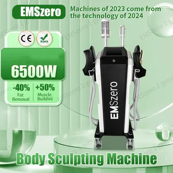 2024 Новый роликовый массаж EMSZERO 2 в 1, терапия для похудения, Компрессионный микровибрационный вакуум 40K, 5D аппарат для похудения тела