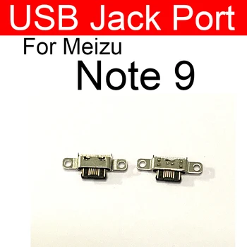 2шт USB Разъем Для Зарядки Порт Док-Станция Для Meizu Meilan Note 9 USB Зарядное Устройство Разъем Для Замены Запасных Частей