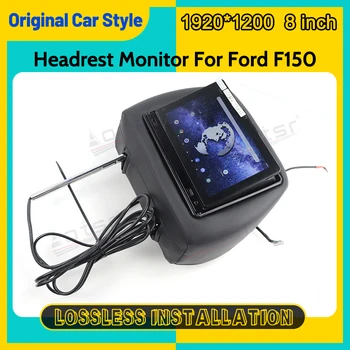8-дюймовый Монитор Подголовника Для Ford F150 Android Автомобильный Стерео Видеоплеер Дисплей Сенсорный Экран Bluetooth Авторадио Pantalla Coche