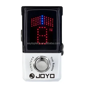 JOYO JF-326 Irontune Педальный тюнер для хроматической электрогитары с басовыми эффектами Irontune