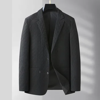 Lin2415-Suit мужской повседневный тренд haze blue сочетается со всем