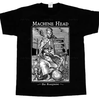 Machine Head The Blackening New Black для мужчин, роскошная предварительно уменьшенная футболка высокого качества