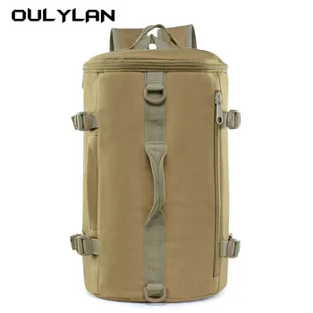 Oulylan, камуфляжный рюкзак для занятий спортом на открытом воздухе, военный рюкзак для фанатов, сумка-бочонок, сумка-бочонок, тактический рюкзак
