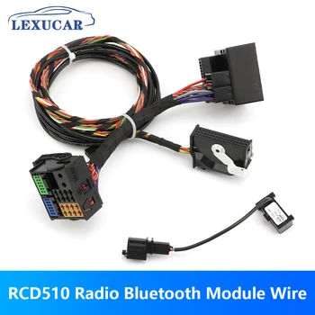 RCD510 RNS510 Bluetooth-совместимые Жгуты Проводов Plug & Play С Микрофоном Микрофон для VW Golf Passat Tiguan Jetta 9W2 9W7 9ZZ