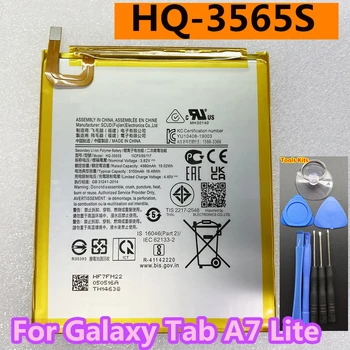 Runboss Высококачественный Аккумулятор для телефона HQ-3565S Для Samsung Galaxy Tab A7 Lite HQ-3565N Аккумуляторы 4980/5100 мАч + Инструменты