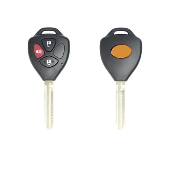 Xhorse XKTO04EN Универсальный проводной дистанционный брелок с 3 кнопками для Toyota Style для VVDI Key Tool 5 шт./лот