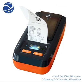 yyhc PUTY 66DC Беспроводной термотрансферный BT принтер этикеток со штрих-кодом лучшая технология печати