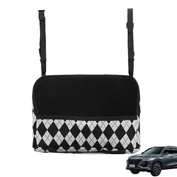 Автомобильный держатель для сумочки Между сиденьями, карманный контейнер, Большой Автомобильный держатель для сумочки для центрального хранения, простой и модный органайзер для консолей