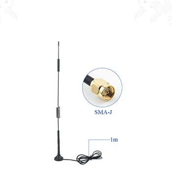 Антенна Lora частотой 915 МГц, 868 МГц, 900 МГц с магнитным основанием, универсальные антенны с высоким коэффициентом усиления и штекерной антенной SMA TX900-XPL-100