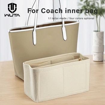 Внутренние сумки WUTA для тренера, войлочная сумка-вкладыш, косметичка, органайзер, дорожная сумочка, переносная сумка для хранения косметичек на молнии