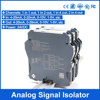 Высококачественный 4-20 мА/0-10 В RTD Аналоговый преобразователь изоляции активного пассивного сигнала постоянного тока