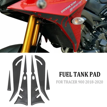 ДЛЯ YAMAHA TRACER 900 MT-09 Tracer900 2020 2019 2018 Защита Топливного Бака Мотоцикла 3D Наклейка Наклейка Топливная Противоскользящая