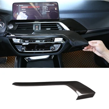 Декоративная крышка Воздуховыпускной рамы центральной консоли автомобиля ABS для BMW X3 G01 X4 G02 2018-2020 Аксессуары для интерьера автомобилей
