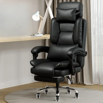 Дизайнерское офисное кресло для спальни, Компьютерное кресло на колесиках, Гостиная, Удобное офисное кресло для геймеров Cadeira на коленях
