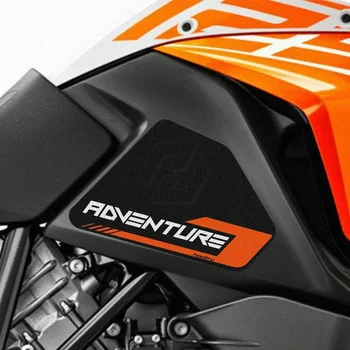 Для KTM 1050 1090 1190 1290 Наклейка Super ADV Защита бокового бака мотоцикла Противоскользящий захват для колена