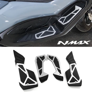 Для Yamaha NMax 125 150 155 N Max NMax125 NMax150 NMax155 Аксессуары Для Мотоциклов Подставка Для Ног Подножки Подножки Педали Пластинчатые Накладки