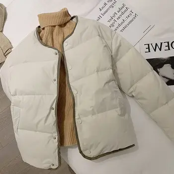 Женская легкая куртка с хлопковой подкладкой, женская зимняя универсальная бейсбольная форма, одежда для пары