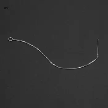 Женские висячие серьги X5QE, длинная цепочка с подвешенной нитью, 4 дюйма