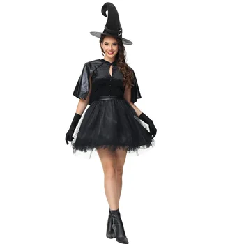 Игровая униформа для взрослых, соблазнительный костюм ведьмы, костюм демона, костюм для косплея на Хэллоуин, костюм Cstume