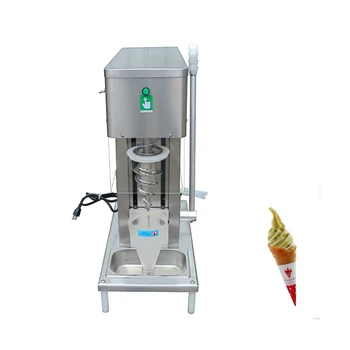 Машина для взбивания фруктового мороженого с вихревой дрелью Введение машины для смешивания фруктового замороженного йогурта Коммерческая