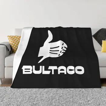 Мотоцикл с логотипом Bultaco, Бейсбольный мотоцикл, Покрывало для кровати, покрывало для кровати, Красивый декор, одеяло для дивана, Переносная ветровка для путешествий