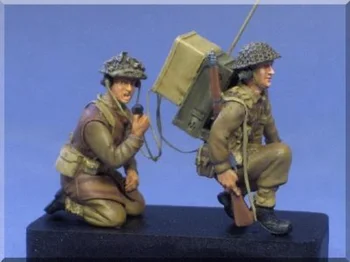 Набор Моделей Из Смолы в масштабе 1/35, моделирующий Радиоприемник Пехоты Британской Армии Teamgk, Макет Сцены В Разобранном и Неокрашенном Виде, Игрушки 