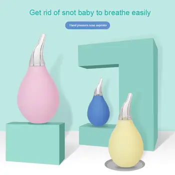 Назальный аспиратор для новорожденных, всасывающий мягкий наконечник, пылесос от слизи, средство для чистки носа, средства для чистки носа для семейного использования
