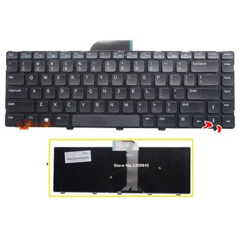 Новая клавиатура США для Dell Inspiron 14 3421 3437 14R 5421 5437 Клавиатура ноутбука черная