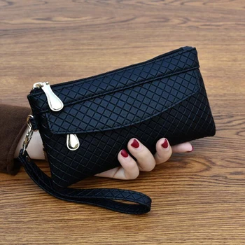 Новый Модный женский кошелек-клатч из искусственной кожи Большой емкости, кошелек для телефона, женский чехол, карман для телефона