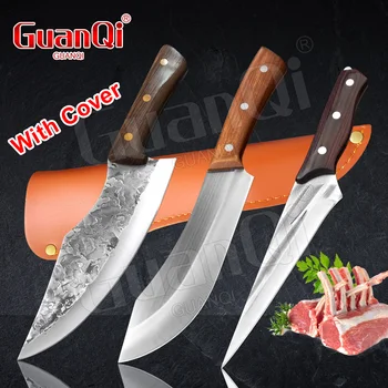 Нож для обвалки, Рыболовный Охотничий нож сербского шеф-повара, нож для нарезки мяса, рыбы, овощей, ножницы для резки