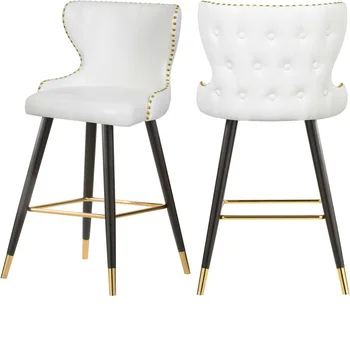 Оптовый современный барный стул из искусственной кожи Cafe simple с высоким барным стулом
