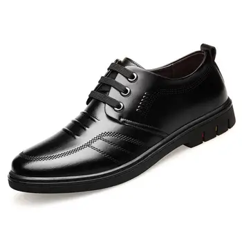 Осенняя мужская обувь с ощущением внутренней стороны Белые туфли Мужские британские мужские повседневные кроссовки на платформе Tide Shoes