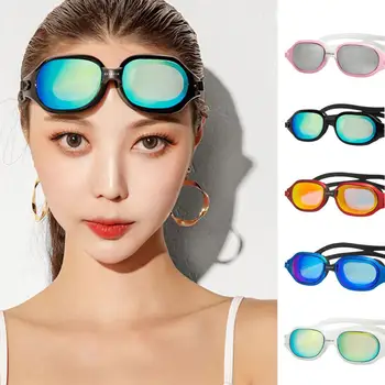 Плавательные очки с защитой от ультрафиолета, очки для дайвинга, противотуманные Водонепроницаемые очки для бассейна, подводные очки, снаряжение для взрослых