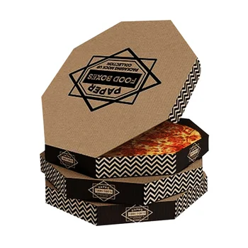 Подгонянный productwholesale изготовленный на заказ напечатанный производитель бумажной упаковки размером 12x12 дюймов 12*12 7 9 16 гофрированная коробка для пиццы с логотипом