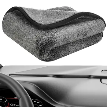 Полотенце для сушки автомобиля, коралловый бархат, впитывающая ткань для мытья автомобиля, мягкая, быстросохнущая ткань для чистки, Автомобильное полотенце для детализации автомобиля