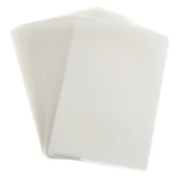 Прозрачная пленка для ламинирования Листы для термоламинирования Пластиковые Листы для хранения фотографий Водонепроницаемая бумага для наклеек