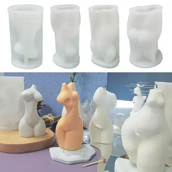 Силиконовая форма для женского тела, 3D формы для мыла в форме тела, силиконовые формы для домашнего декора, набор для поделок 