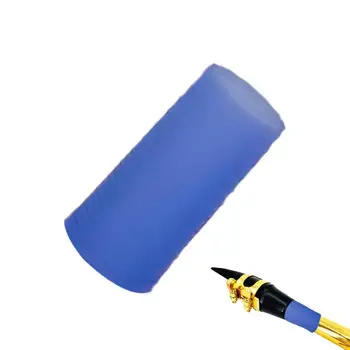Силиконовый шейный рукав для саксофона, изогнутый протектор для саксофона, силиконовая трубка, мягкий шейный пробковый рукав для саксофона, Сменные аксессуары