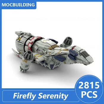 Среднемасштабная Модель Firefly Serenity Moc Строительные Блоки Diy Сборка Кирпичей Космический Дисплей Развивающие Творческие Игрушки Подарки 2815 шт.