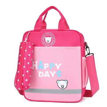 Сумка для учеников, портативная сумка для инструментов для занятий искусством, мультяшная милая сумка для ручной переноски. переносная школьная сумка для кампуса