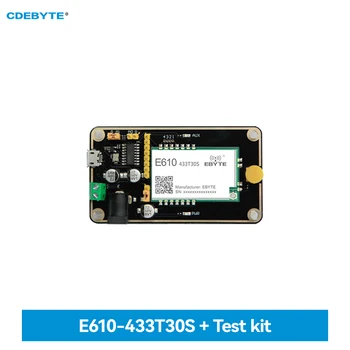 Тестовая плата Беспроводного модуля CDEBYTE E610-433TBH-01 Предварительно Припаянный Модуль E610-433T30S USB-интерфейс