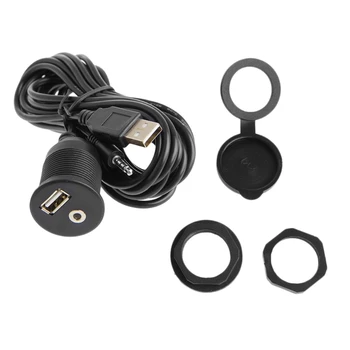 Универсальный USB-кабель 3,5 мм для развлечений в автомобиле, прослушивания музыки в любом месте