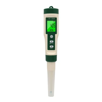 Цифровой рН-метр с дисплеем температуры для почвы и точного кислотно-щелочного тестирования Инструмент для домашнего использования Прочный
