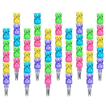 Штабелируемый укладчик карандашей Сменные карандаши Пластиковые переносные карандаши В стопке Цветные карандаши
