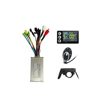 Электрический скутер с литиевой батареей, модифицированный цветной экран LCD-S866, прибор с контроллером 17A, усилитель мощности, дроссельная заслонка