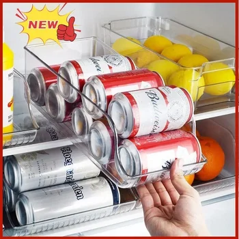 Ящик-органайзер для холодильника Ящик для хранения продуктов в холодильнике Прозрачные контейнеры-органайзеры для холодильника Морозильная камера Кладовая Шкаф кухонный Органайзер