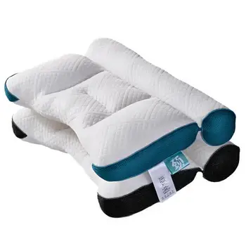 мягкая ортопедическая подушка, портативная ортопедическая подушка для поддержки шеи, удобная прочная ортопедическая подушка для шеи для путешествий домой