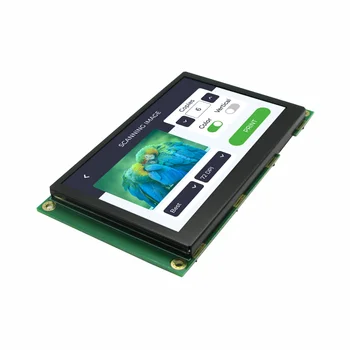 поддержка 4,3-дюймового модуля ЖК-дисплея с емкостным сенсорным резистором iCore development board